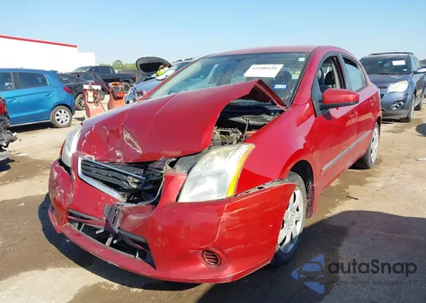2011 Nissan Sentra 2.0S из США, поврежденный, VIN 3N1AB6AP9BL633313